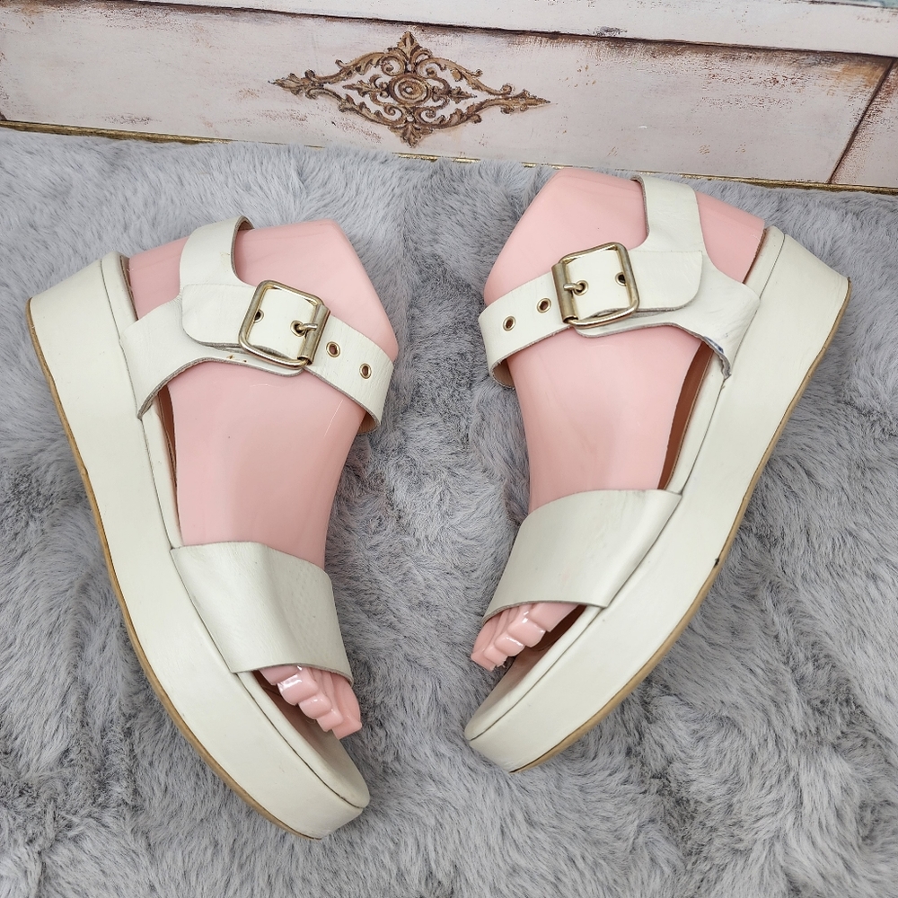 Hobbs London leather sandals sz 38